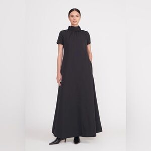 STAUD Ilana Long Dress - Black Medium